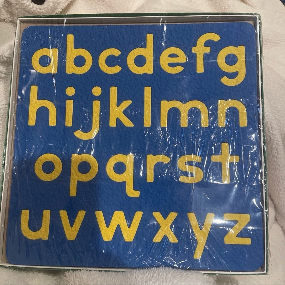 Vintage Lauri a To z Panel Lower Case Crepe Foam Rubber Puzzle